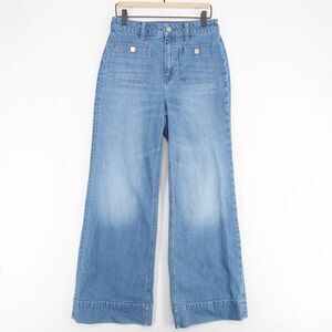 J. Crew Light Blue Flare & Wide Leg Jeans